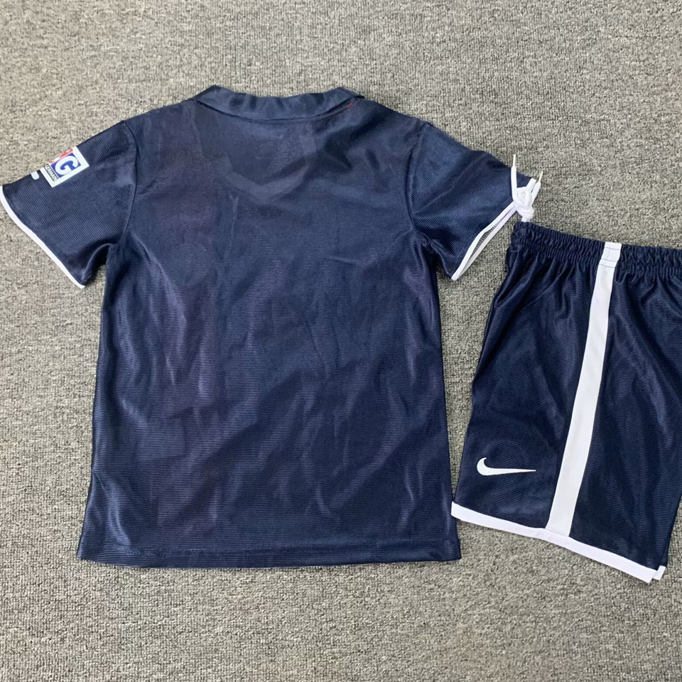 jersey 2001/02 psg local manga corta niño retro