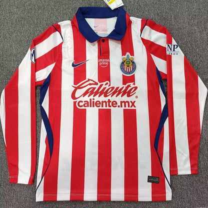 Jersey 2026/27 Chivas Local Manga larga Versión Fan