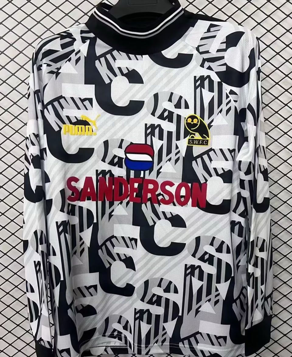 jersey 1993 sheffield wednesday especial manga corta versión fan retro