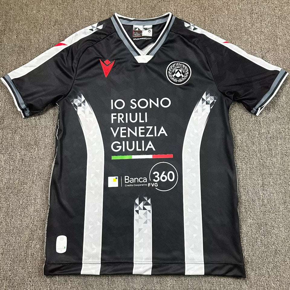 jersey 2025/26 udinese local manga corta versión fan