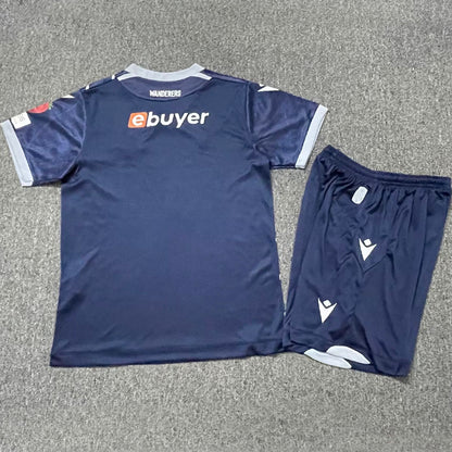 Jersey 2025/26 Bolton Wanderers Visitante Manga corta Niño