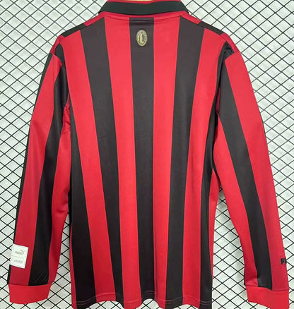 Jersey 2025 AC Milan Especial Manga larga Versión Fan