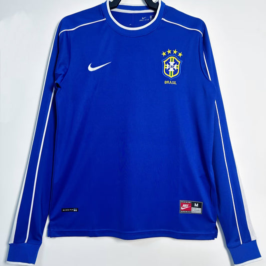1998 Brasil Visitante Versión Fan Selecciones Retro