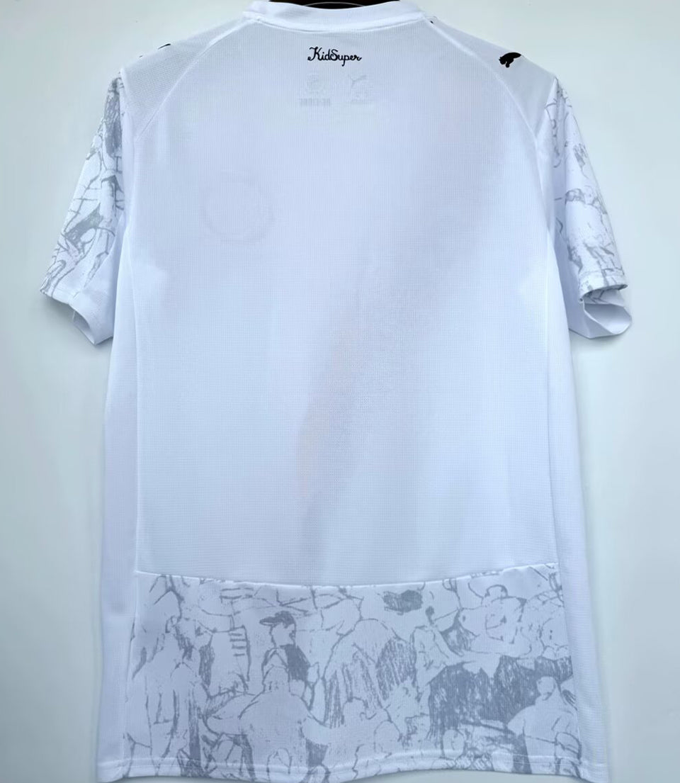 jersey 2025/26 manchester city visitante manga corta versión fan