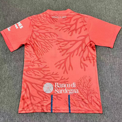 Jersey 2025/26 Cagliari Especial Manga corta Versión Fan