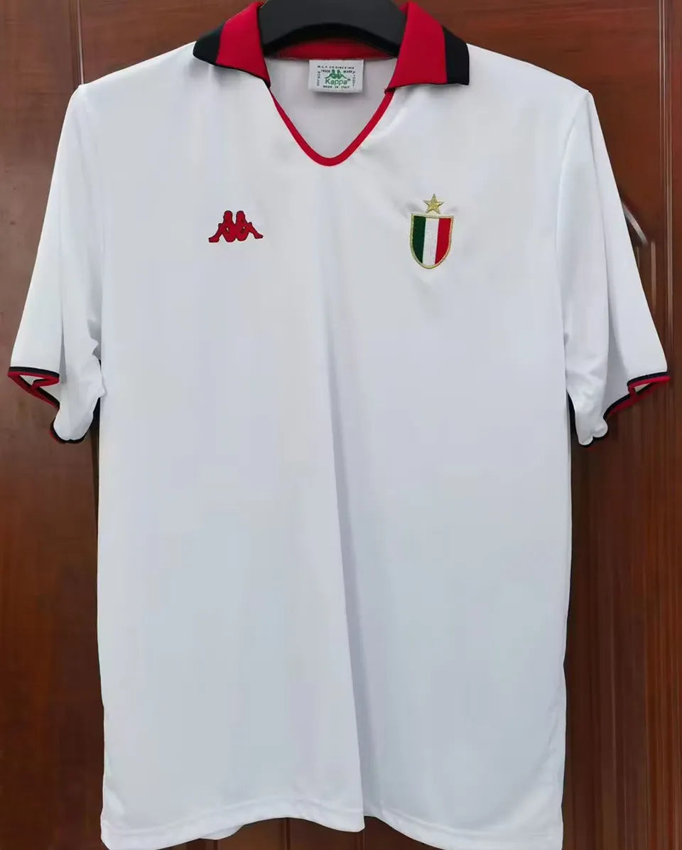 Jersey 1988/89 AC Milan Visitante Manga corta Versión Fan Retro