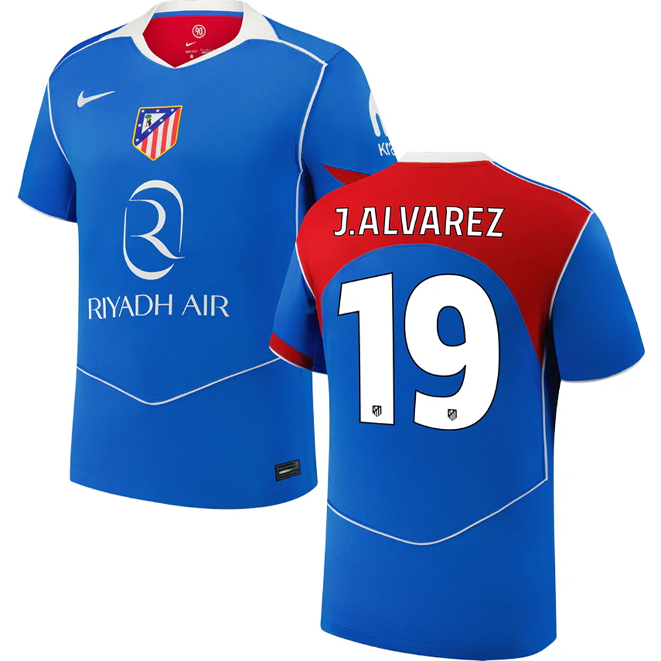 jersey 2025/26 atletico de madrid tercero manga corta versión jugador