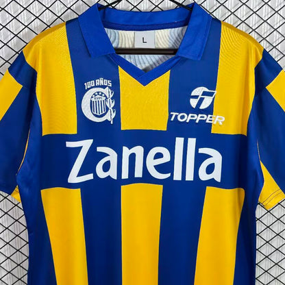 Jersey 1989/1991 Rosario Central Local Manga corta Versión Fan Retro