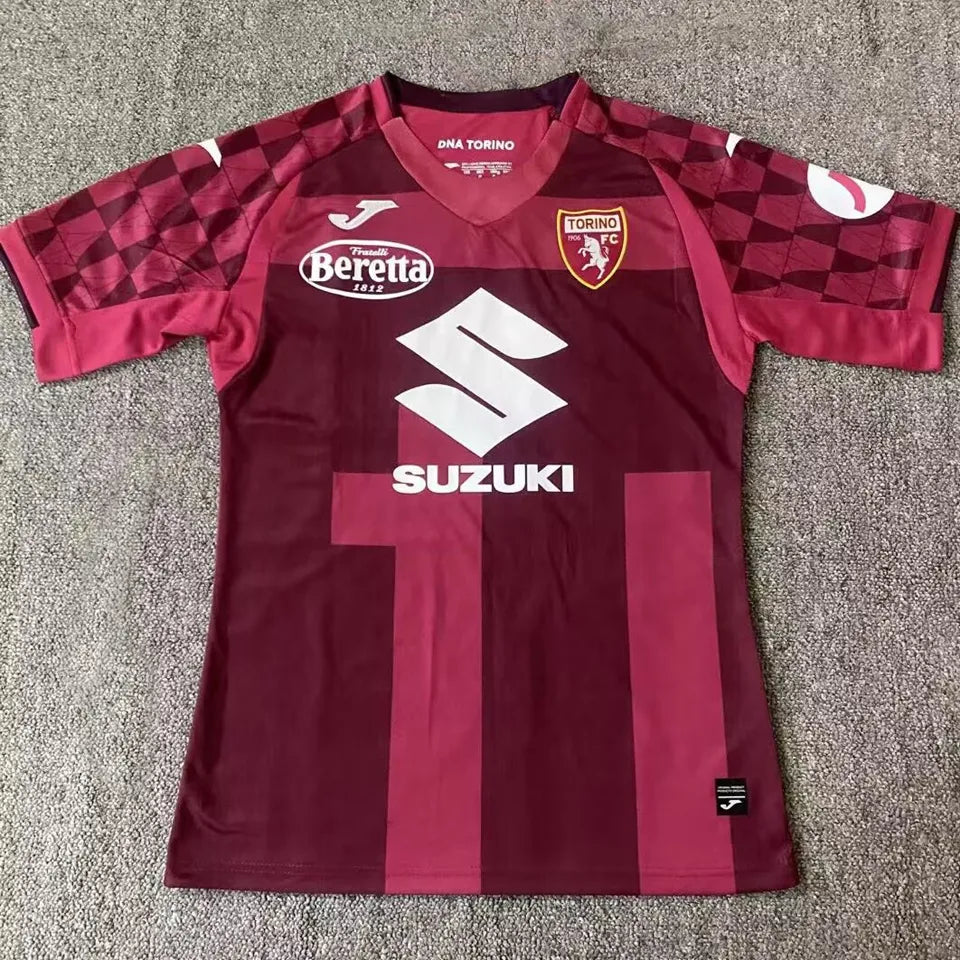 Jersey 2024/25 Torino Local Manga corta Versión Fan