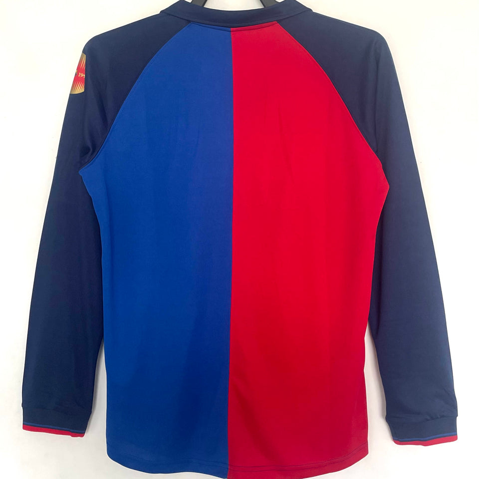 Jersey 1998/99 Barcelona Especial Manga larga Versión Fan Retro