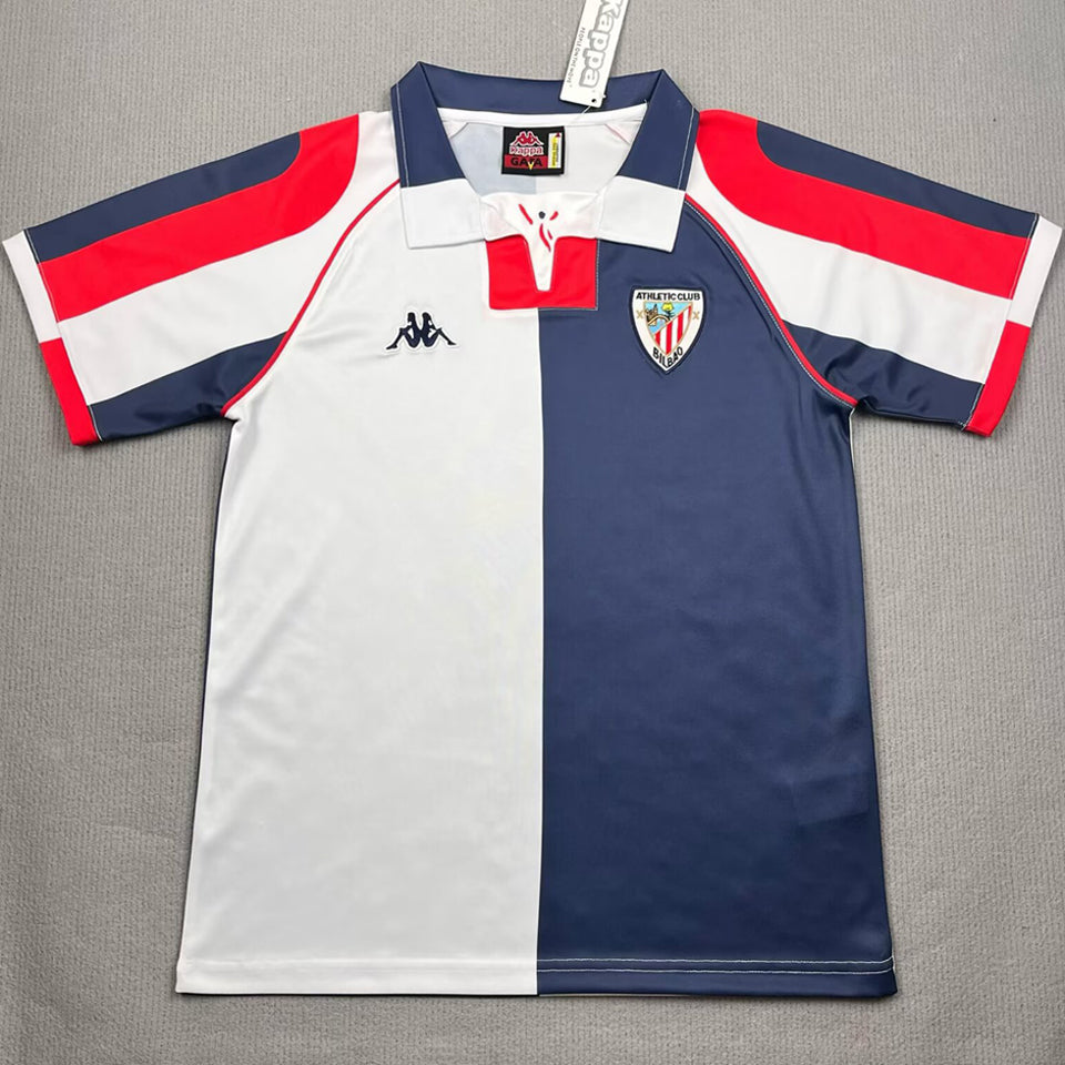 jersey 1998/1999 bilbao at tercero manga corta versión fan retro