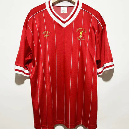 Jersey 1984 Liverpool Local Manga corta Versión Fan Retro