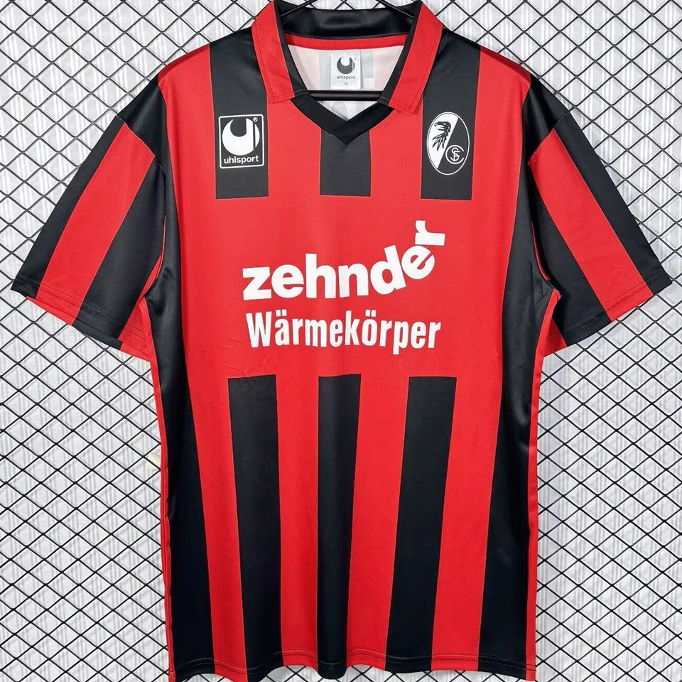 jersey 1994/1995 freiburg local manga corta versión fan retro