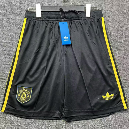 2025/26 Manchester United Tercero Versión Fan Shorts/ Pantalones