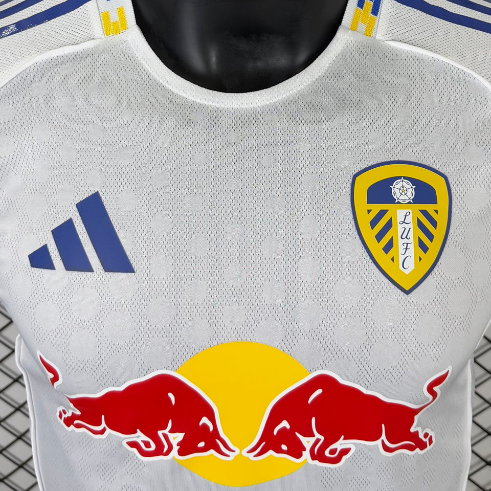 Jersey 2025/26 Leeds United Local Manga corta Versión Jugador