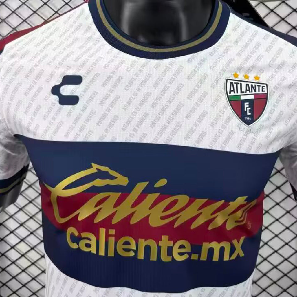 jersey 2026/27 cf atlante visitante manga corta versión jugador