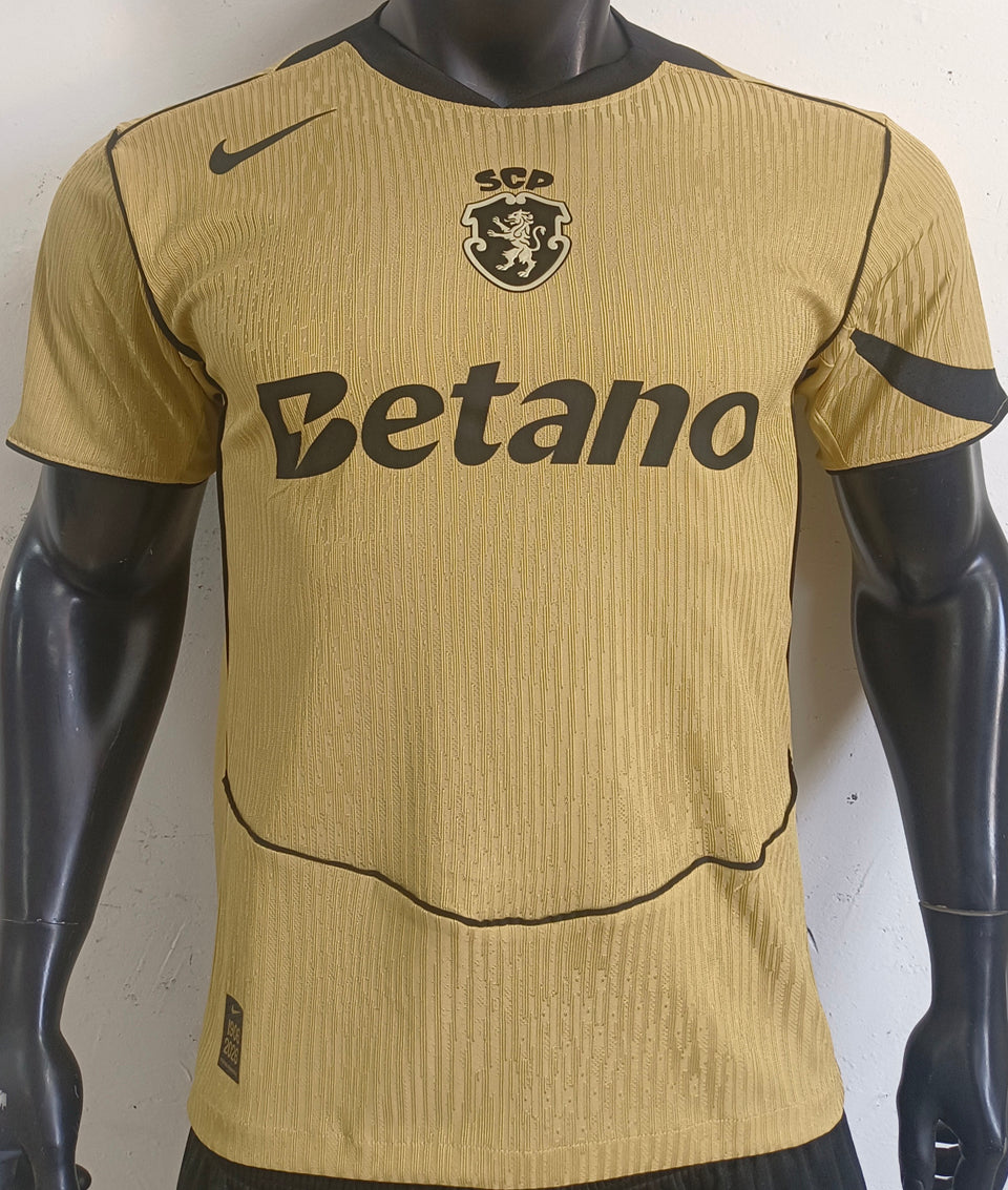 jersey 2026/27 sporting lisbon visitante manga corta versión jugador