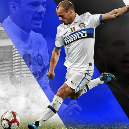 Jersey 2009/10 Inter Milan Visitante Manga corta Versión Fan Retro