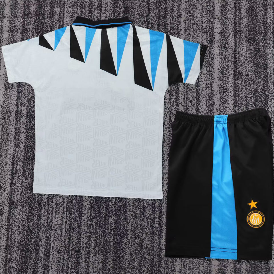 jersey 1992/1994 inter milan visitante manga corta niño retro
