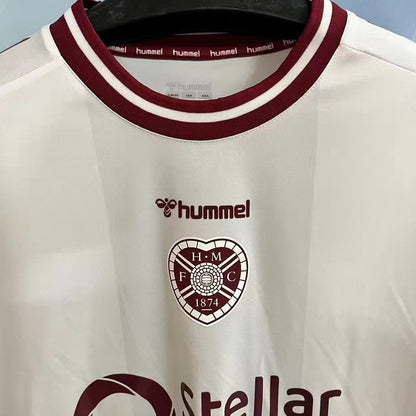 Jersey 2026/27 Hearts Visitante Manga corta Versión Fan