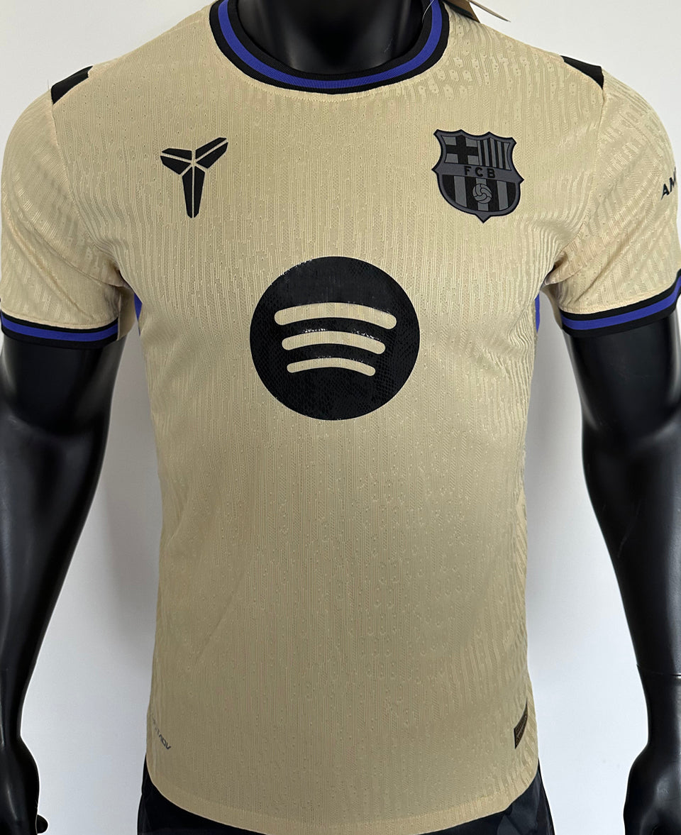 jersey 2025/26 barcelona visitante manga corta versión jugador