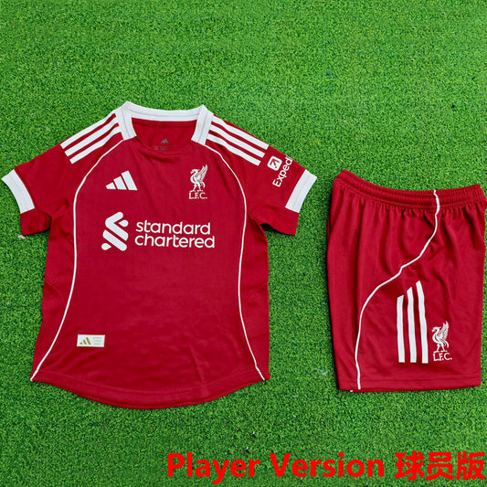 Jersey 2025/26 Liverpool Local Manga corta Versión Jugador