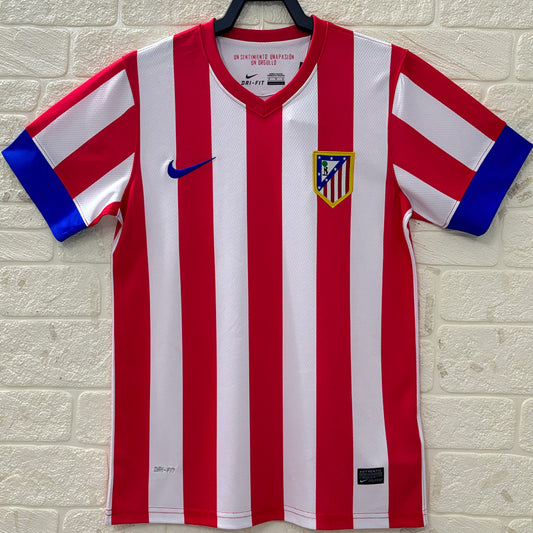 Jersey 2012/13 Atletico de Madrid Local Manga corta Versión Fan Retro