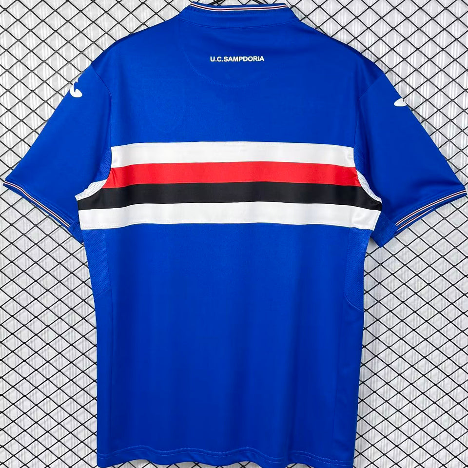 jersey 2015/2016 sampdoria local manga corta versión fan retro