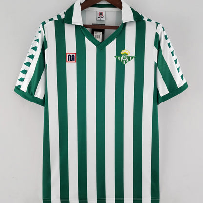 Jersey 1982/85 R BTS Local Manga corta Versión Fan Retro