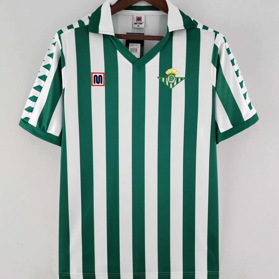 Jersey 1982/85 R BTS Local Manga corta Versión Fan Retro