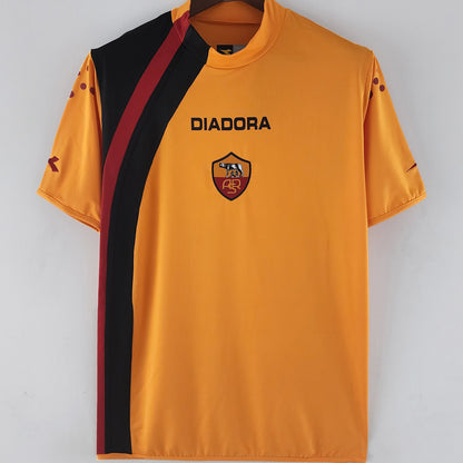 Jersey 2005/06 Roma Local Manga corta Versión Fan Retro