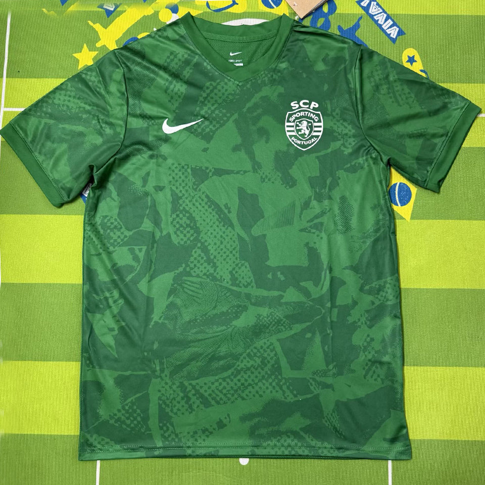 Jersey 2025/26 Sporting Lisbon Especial Manga corta Versión Fan