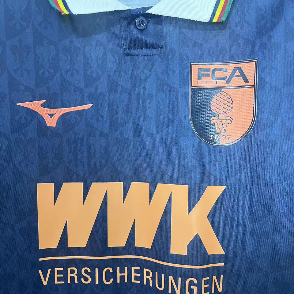jersey 2026 fc augsburg especial manga corta versión fan