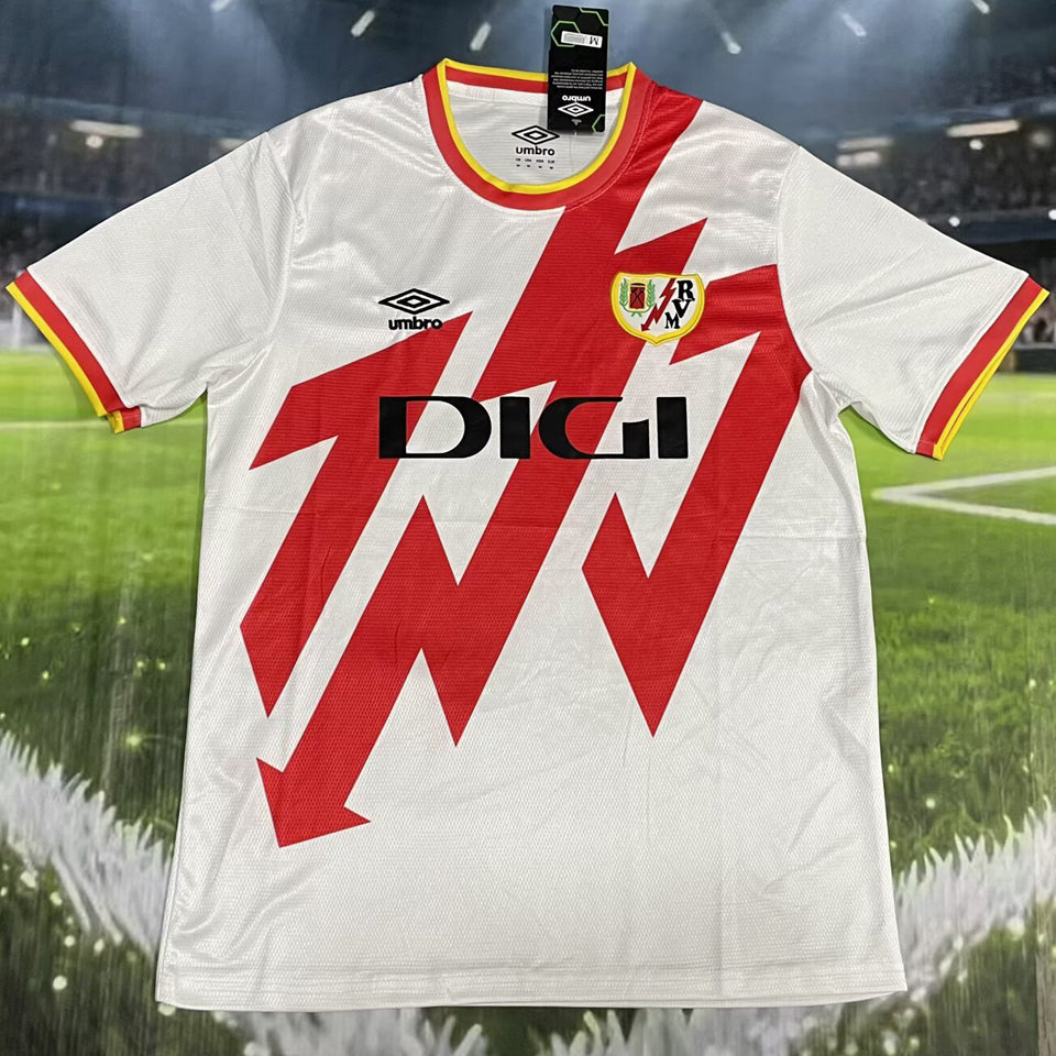 Jersey 2025/26 Vallecano Local Manga corta Versión Fan