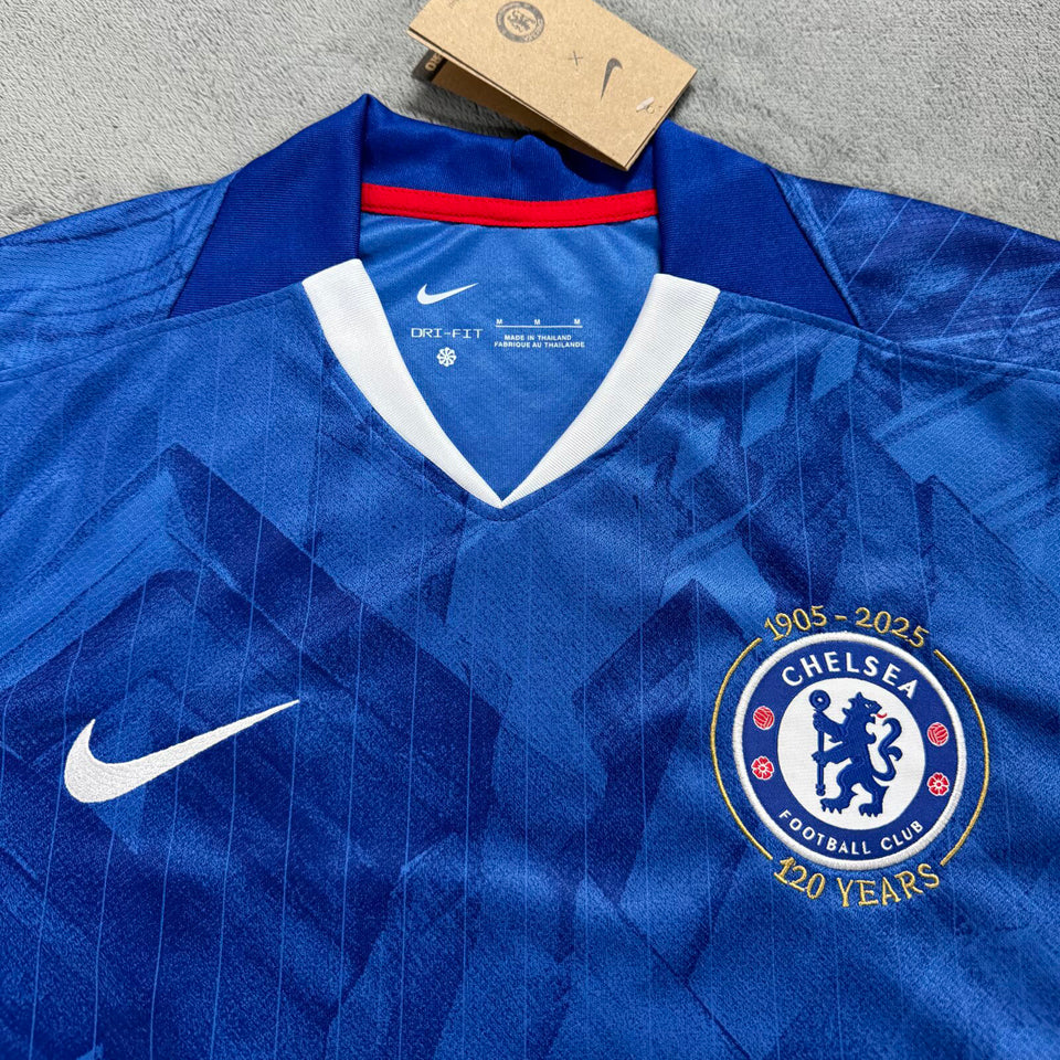 jersey 2025/26 chelsea local manga corta versión fan