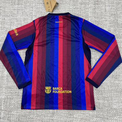 Jersey 2026/27 Barcelona Local Manga larga Versión Fan