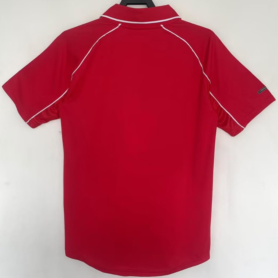 Jersey 2000/01 Liverpool Local Manga corta Versión Fan Retro