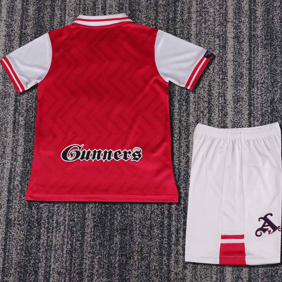 jersey 1996/98 arsenal local manga corta niño retro