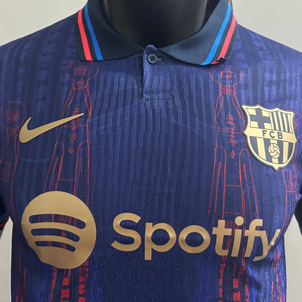 jersey 2025 barcelona especial manga corta versión jugador
