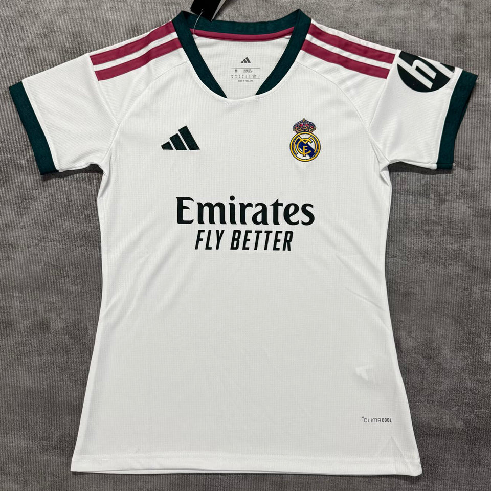 jersey 2026/27 real madrid local manga corta mujer