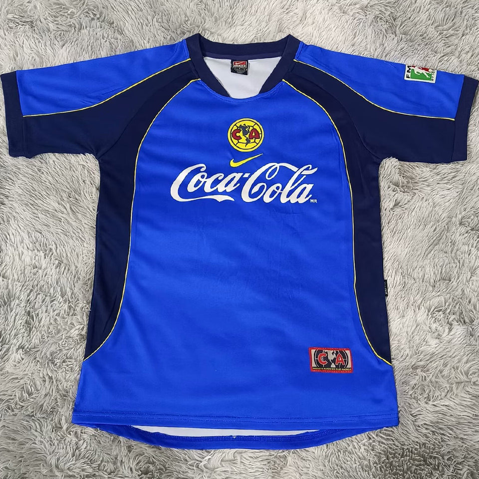jersey 2005/06 club america visitante manga corta versión fan retro