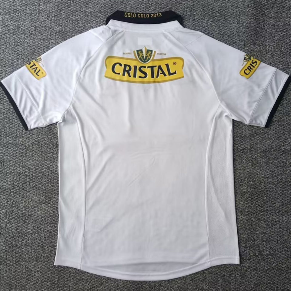 jersey 2013 colo-colo local manga corta versión fan retro