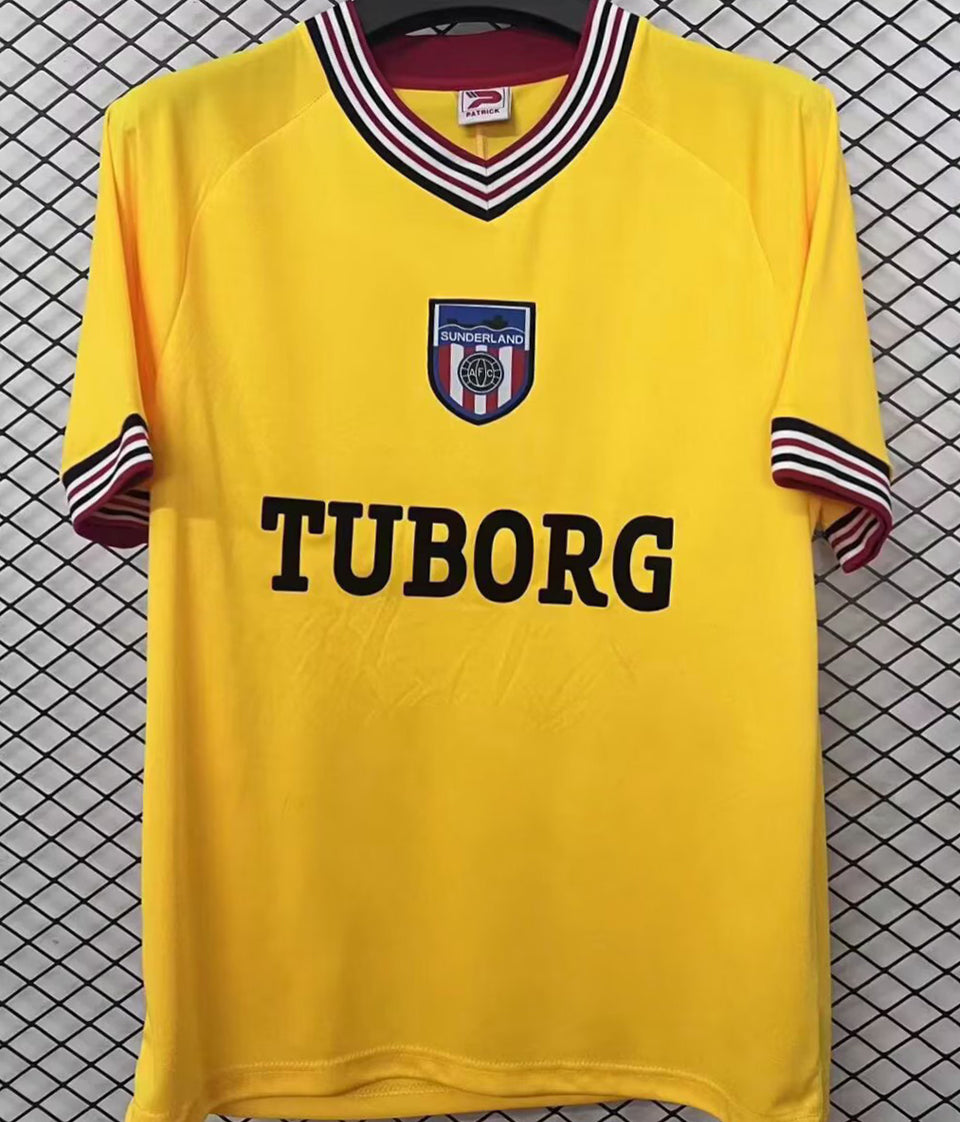 Jersey 1986/1987 Sunderland Tercero Manga corta Versión Fan Retro