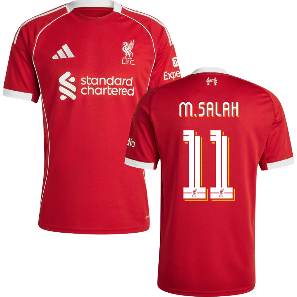 jersey 2025/26 liverpool local manga corta versión fan