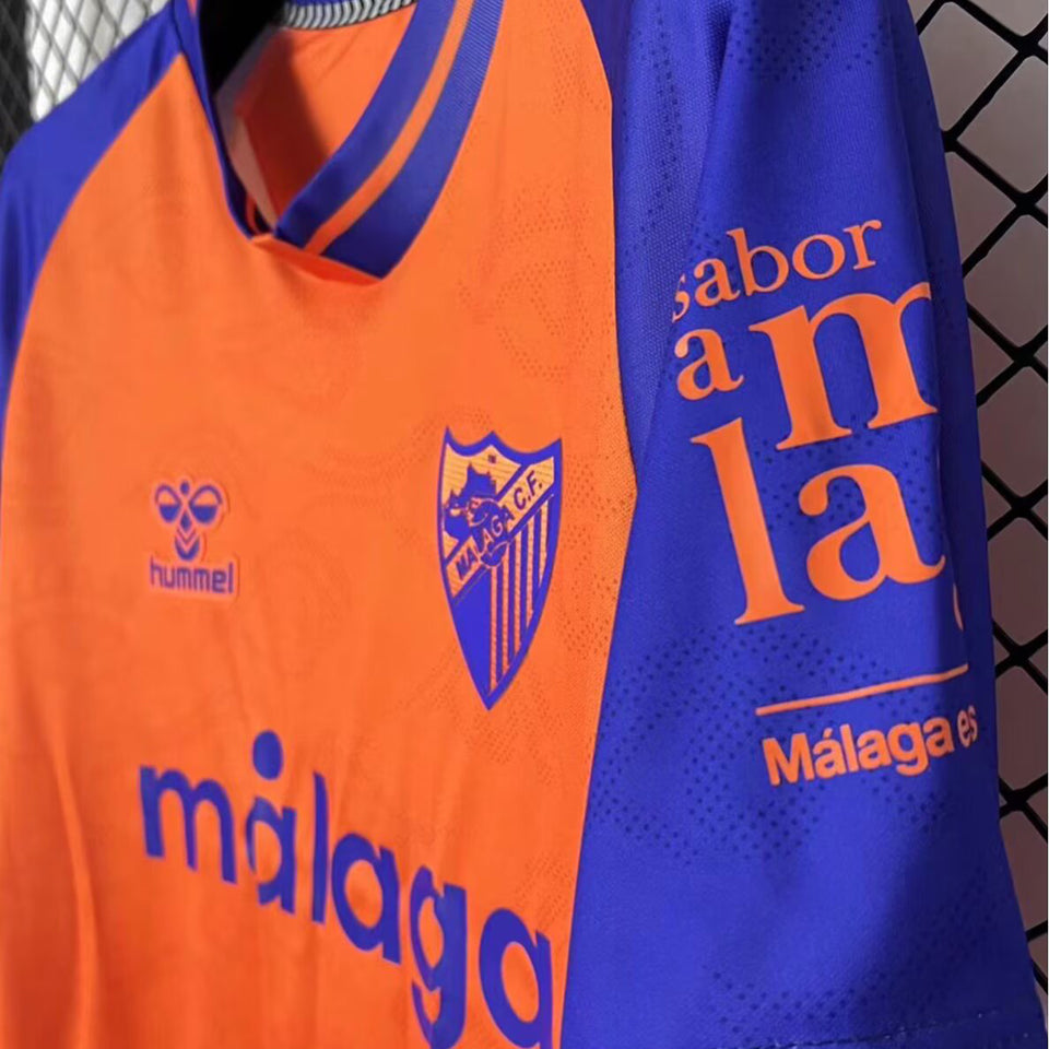 Jersey 2025/26 Malaga Visitante Manga corta Versión Fan
