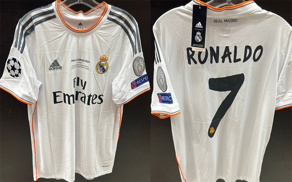 2013/14 real madrid parches/letras