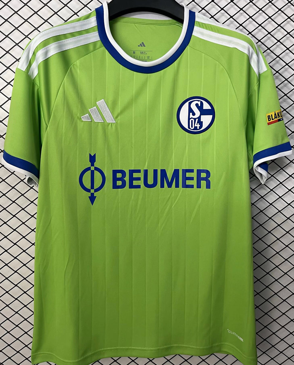 jersey 2026/27 schalke 04 visitante manga corta versión fan