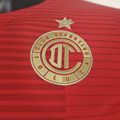 Jersey 2025/26 Deportivo Toluca Local Manga corta Versión Jugador