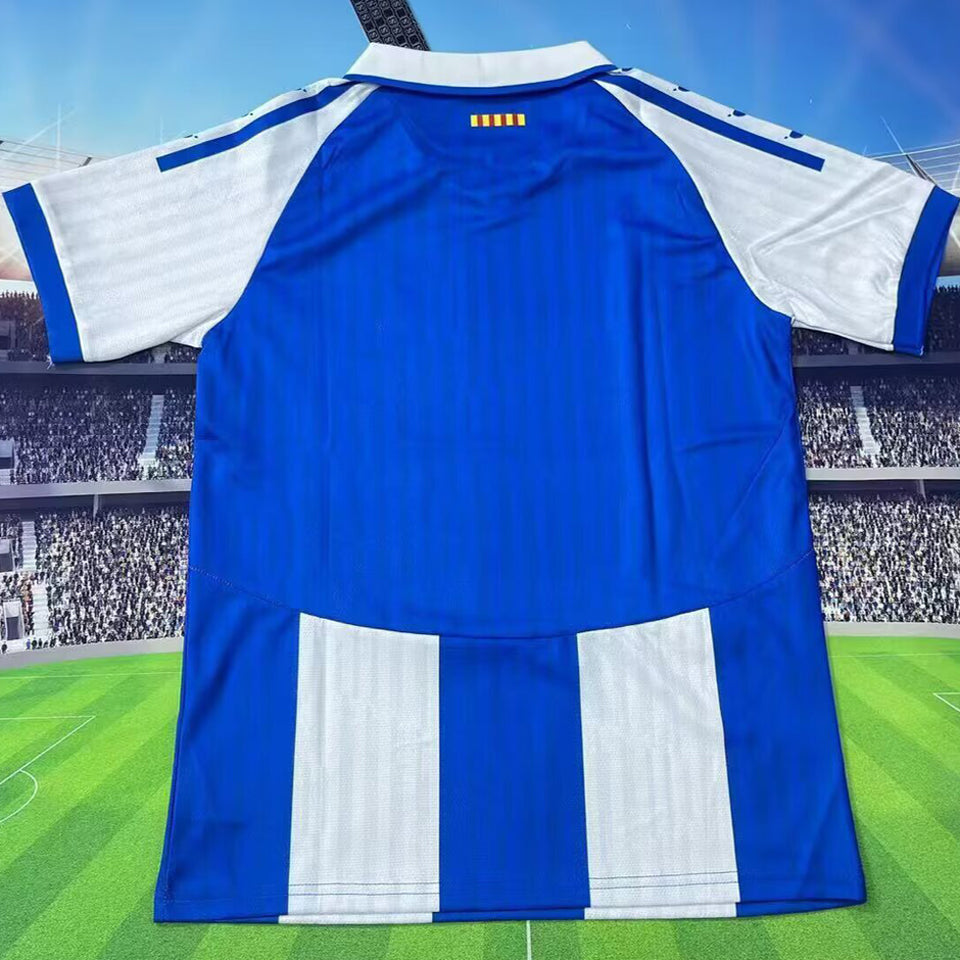Jersey 2025/26 Espanyol Local Manga corta Versión Fan