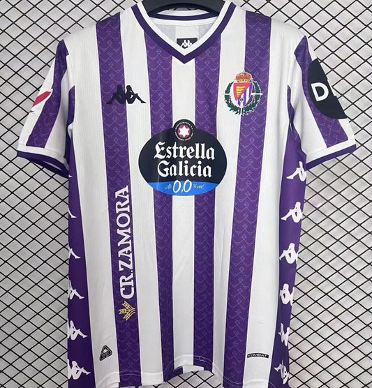 Jersey 2025/26 Real Valladolid Local Manga corta Versión Fan